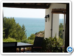 Terrace sea view